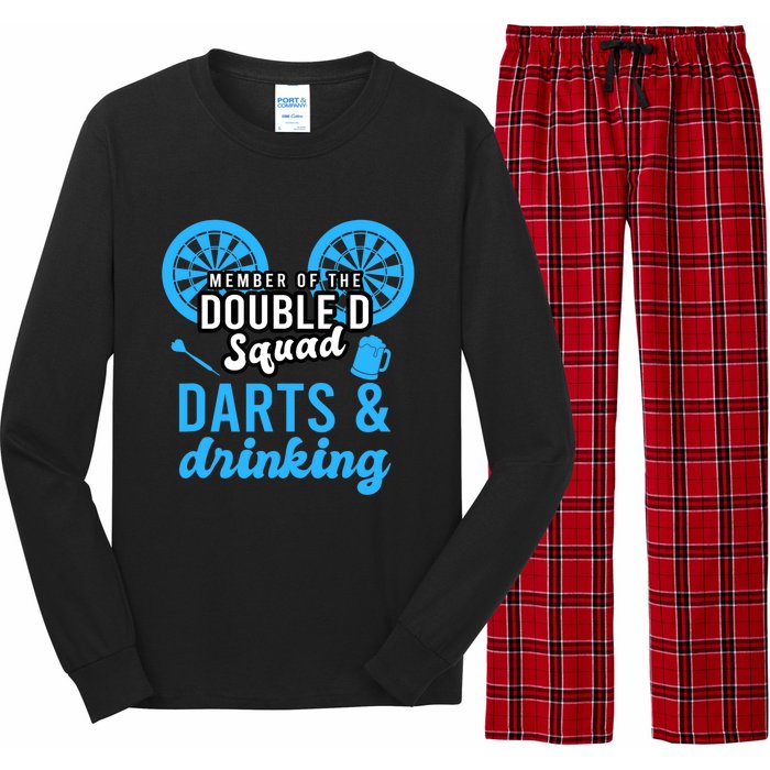 Adult humor for dart player in pub funny dart Long Sleeve Pajama Set