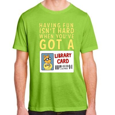 Arthur Having Fun Isnt Hard Gift Adult ChromaSoft Performance T-Shirt