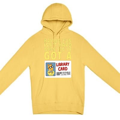 Arthur Having Fun Isnt Hard Gift Premium Pullover Hoodie