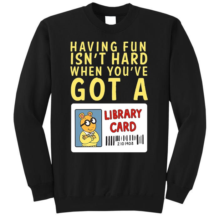 Arthur Having Fun Isnt Hard Gift Sweatshirt