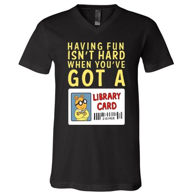 Arthur Having Fun Isnt Hard Gift V-Neck T-Shirt