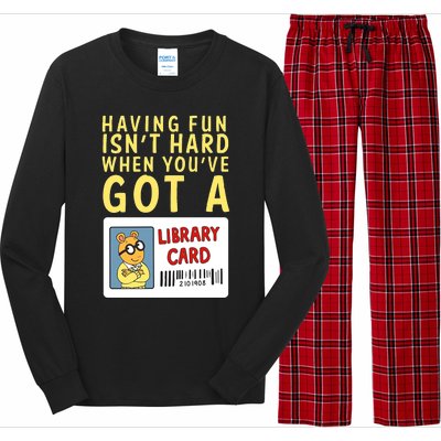 Arthur Having Fun Isnt Hard Gift Long Sleeve Pajama Set