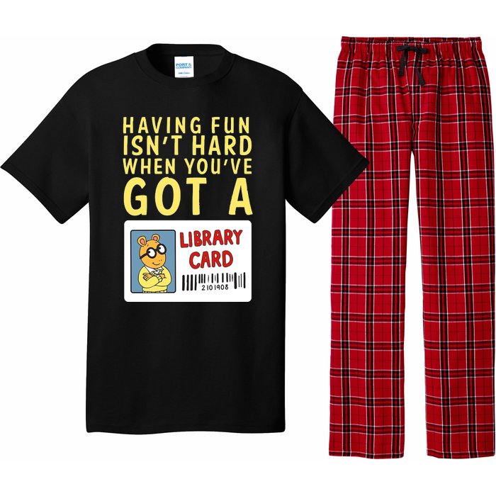 Arthur Having Fun Isnt Hard Gift Pajama Set