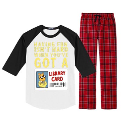 Arthur Having Fun Isnt Hard Gift Raglan Sleeve Pajama Set