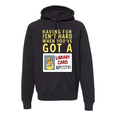 Arthur Having Fun Isnt Hard Gift Premium Hoodie