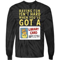 Arthur Having Fun Isnt Hard Gift Tie-Dye Long Sleeve Shirt