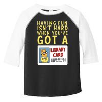 Arthur Having Fun Isnt Hard Gift Toddler Fine Jersey T-Shirt