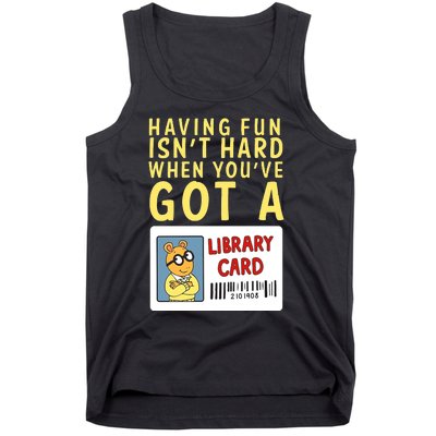 Arthur Having Fun Isnt Hard Gift Tank Top