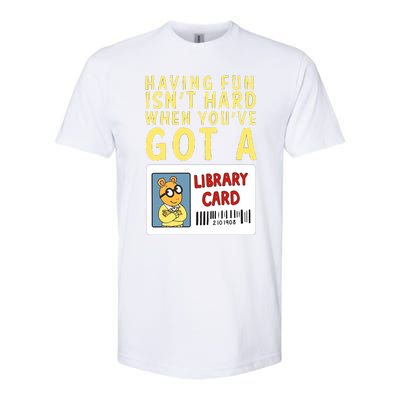 Arthur Having Fun Isnt Hard Gift Softstyle CVC T-Shirt