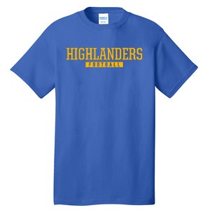 Adams Highlanders Football Tall T-Shirt