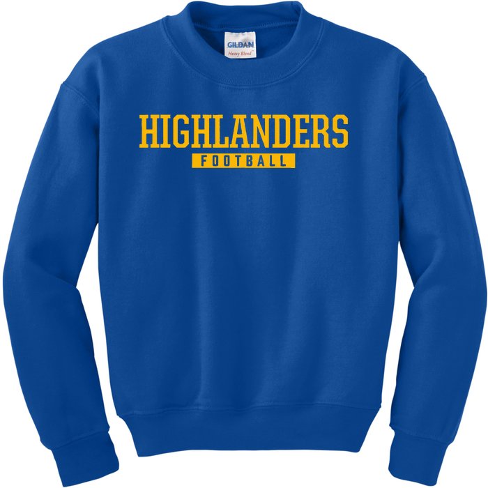 Adams Highlanders Football Kids Sweatshirt