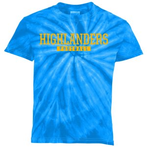 Adams Highlanders Football Kids Tie-Dye T-Shirt