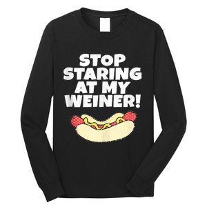 Adult Humor Funny Hot Dog Long Sleeve Shirt