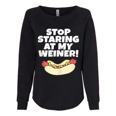 Adult Humor Funny Hot Dog Womens California Wash Sweatshirt