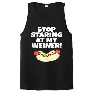 Adult Humor Funny Hot Dog PosiCharge Competitor Tank