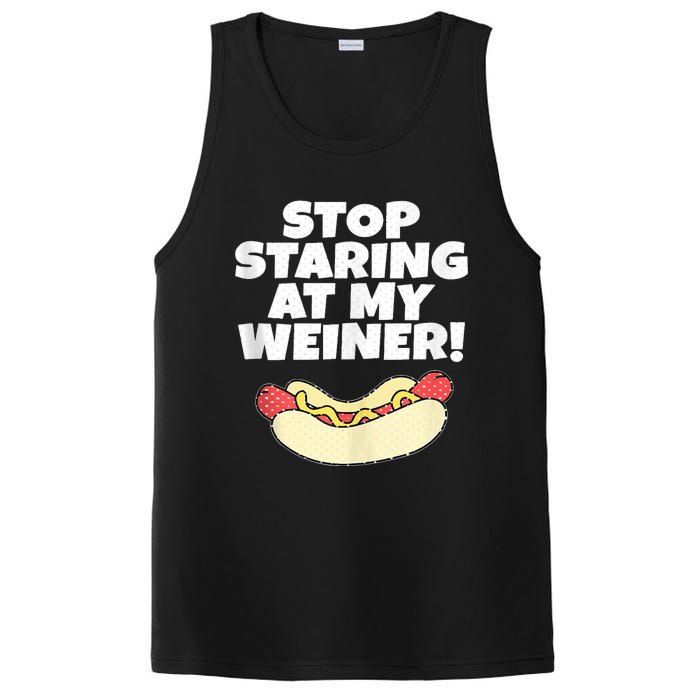 Adult Humor Funny Hot Dog PosiCharge Competitor Tank