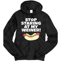 Adult Humor Funny Hot Dog Tie Dye Hoodie