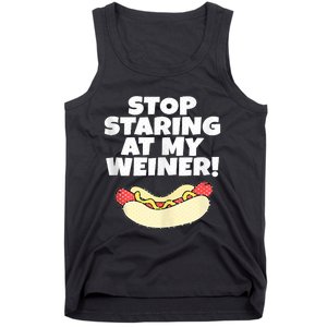 Adult Humor Funny Hot Dog Tank Top