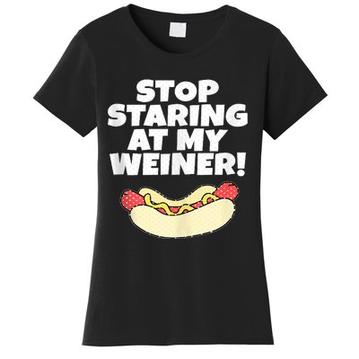 Adult Humor Funny Hot Dog Women's T-Shirt