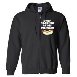 Adult Humor Funny Hot Dog Full Zip Hoodie