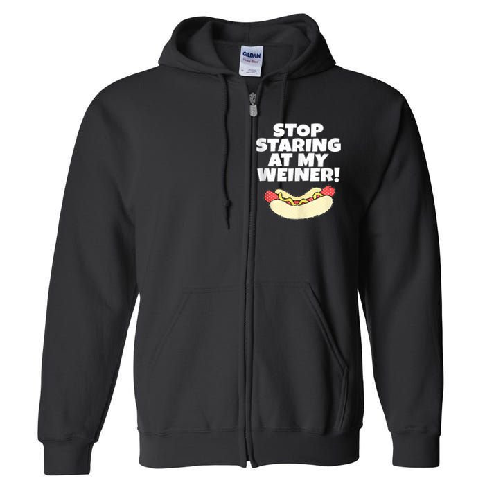 Adult Humor Funny Hot Dog Full Zip Hoodie