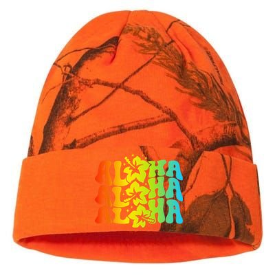 Aloha Hawaiian Flower Hawaii Vacation Kati Licensed 12" Camo Beanie