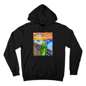 Alien Humor Funny Alien Lover Funny UFO Believe In Aliens Hoodie