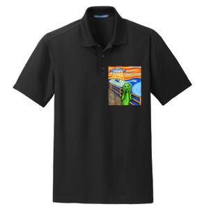 Alien Humor Funny Alien Lover Funny UFO Believe In Aliens Dry Zone Grid Polo