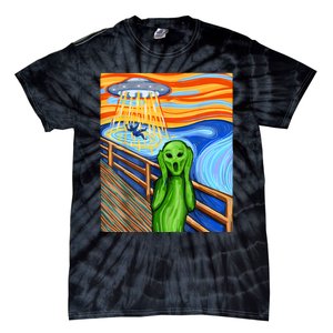 Alien Humor Funny Alien Lover Funny UFO Believe In Aliens Tie-Dye T-Shirt