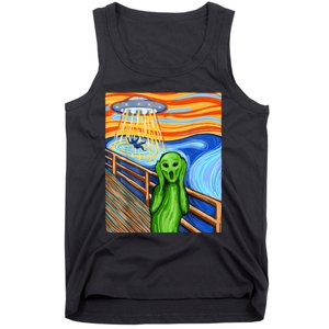 Alien Humor Funny Alien Lover Funny UFO Believe In Aliens Tank Top