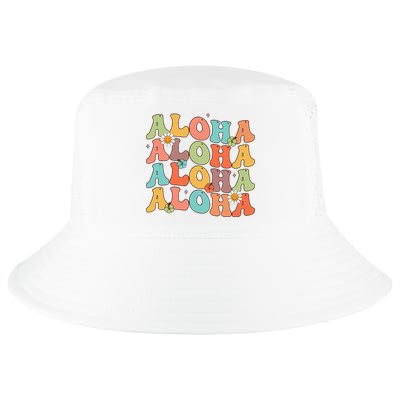 Aloha Hawaiian Flower Hawaii Vacation Cool Comfort Performance Bucket Hat