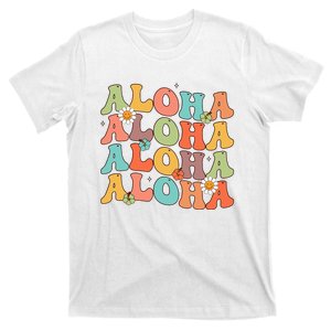 Aloha Hawaiian Flower Hawaii Vacation T-Shirt