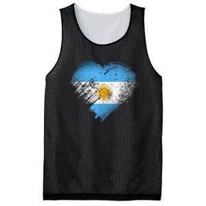 Argentina Heart Flag Soccer Football Argentinian Sun Of May Mesh Reversible Basketball Jersey Tank