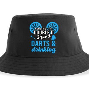 Adult Humor For Dart Player In Pub Funny Dart Sustainable Bucket Hat