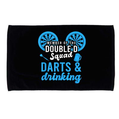 Adult Humor For Dart Player In Pub Funny Dart Microfiber Hand Towel