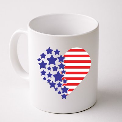 American Heart Flag Mug