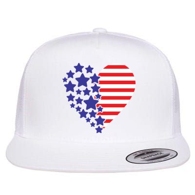 American Heart Flag Flatbill Hat