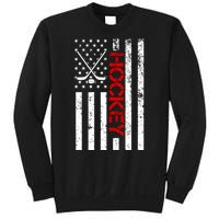 American Hockey Flag Vintage Sweatshirt