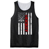 American Hockey Flag Vintage Mesh Reversible Basketball Jersey Tank