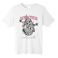 Anatomical Heart Floral Echo Tech Retired Cardiac Sonography Tall Fusion ChromaSoft Performance T-Shirt