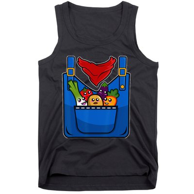 Adult Halloween Farming Farmer Costume Tank Top