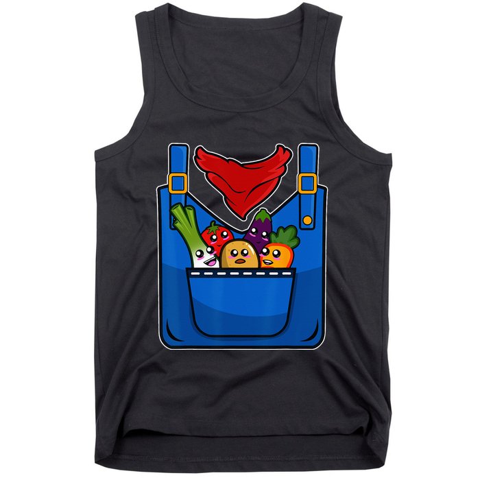 Adult Halloween Farming Farmer Costume Tank Top