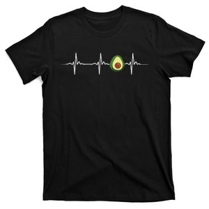 Avocado Heartbeat Funny Avocado T-Shirt