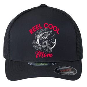 Angling Hunting Fishing Reel Cool Mom Flexfit Unipanel Trucker Cap