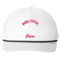 Angling Hunting Fishing Reel Cool Mom Snapback Five-Panel Rope Hat