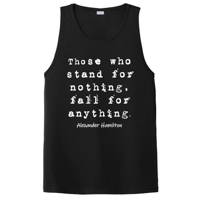 Alexander Hamilton Gift Inspirational Famous Aham Quote Gift PosiCharge Competitor Tank