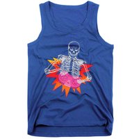 Awesome Halloween Gift Skeleton Gamer Costume Design Funny Gift Tank Top