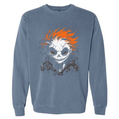 Anime Halloween Graphic For Funny Funny Garment-Dyed Sweatshirt