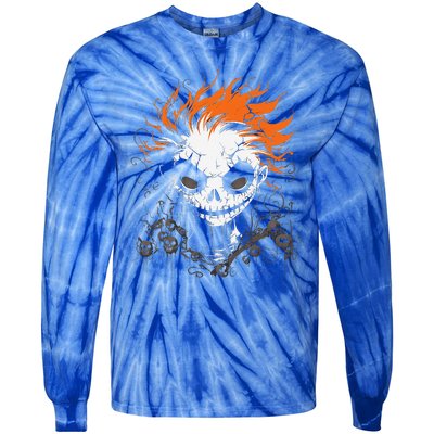 Anime Halloween Graphic For Funny Funny Tie-Dye Long Sleeve Shirt