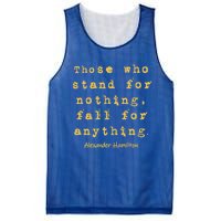 Alexander Hamilton Great Gift Great Gift Inspirational Famous Aham Quote Great G Mesh Reversible Basketball Jersey Tank